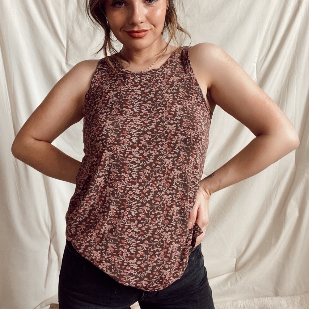 Floral Tank